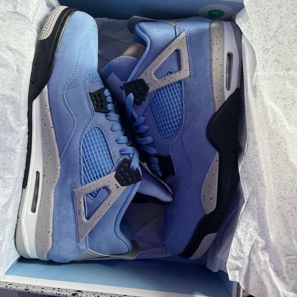 Jordan retro 4 university blue - Picture 9 of 11